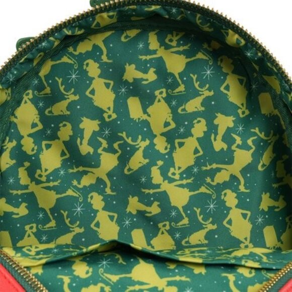 Loungefly Dr. Seuss How the Grinch Stole Christmas Presant Mini Backpack main image 7